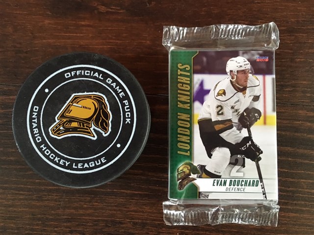 London Knights Cards and Puck