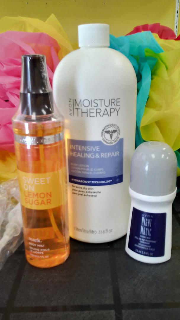 Avon and Mark products