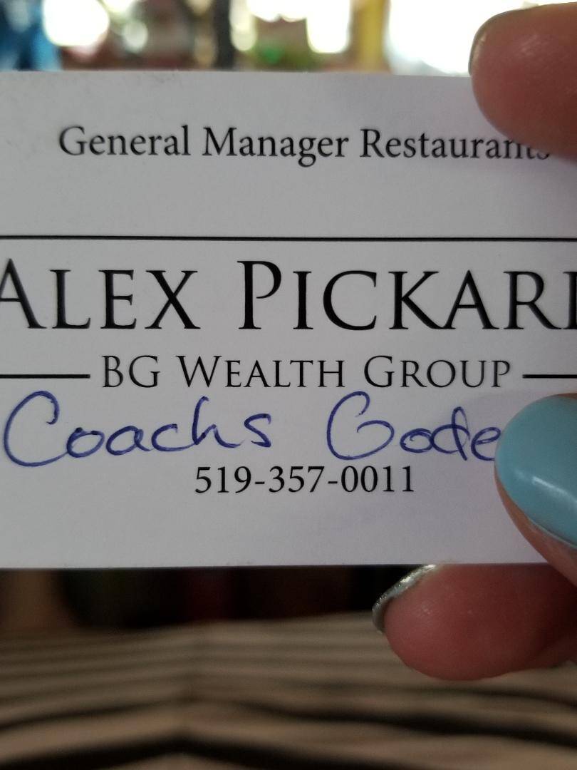 Coach's $25 Gift Certificate